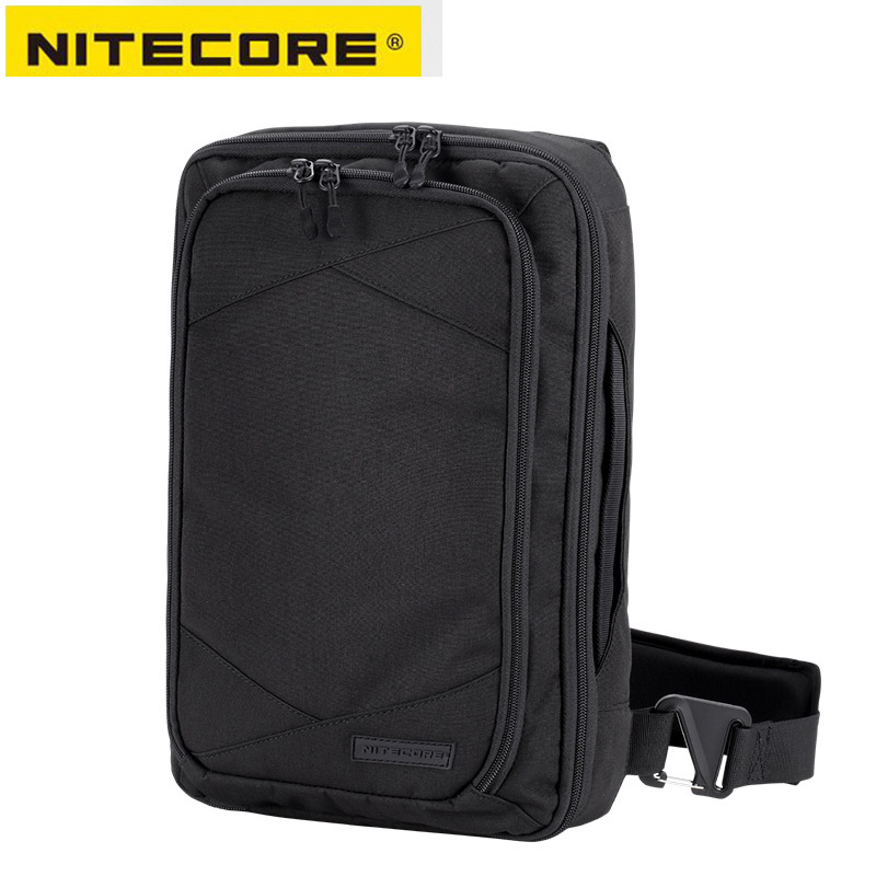 NITECORE NEB30 다중 운반 방법 통근자 가방 600D 옥스포드 패브릭 14 &노트북 슬링 가방 여행용 케이스 숄더 백